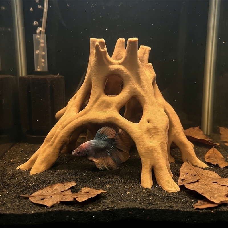 Planted Aquarium With Driftwood - Natuurlijke Wortelgrot Vis Schuilplaatsen Drijfhout Boom
