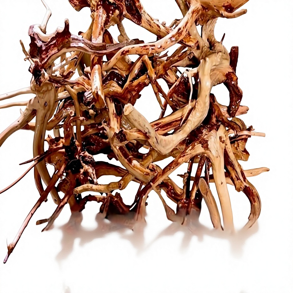 Planted Aquarium With Driftwood - Natuurlijke drijfhouten takken voor aquariumdecoratie met