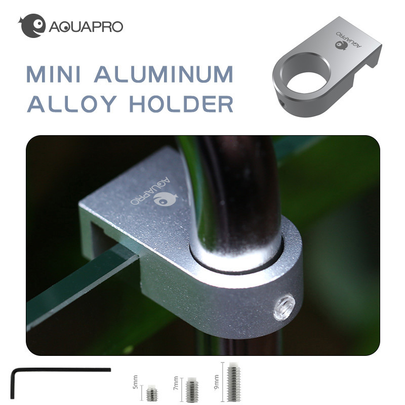 Aquarium Plant Holder - Aquarium Mini Aluminium Houder Bevestigingsbeugel Aquatische