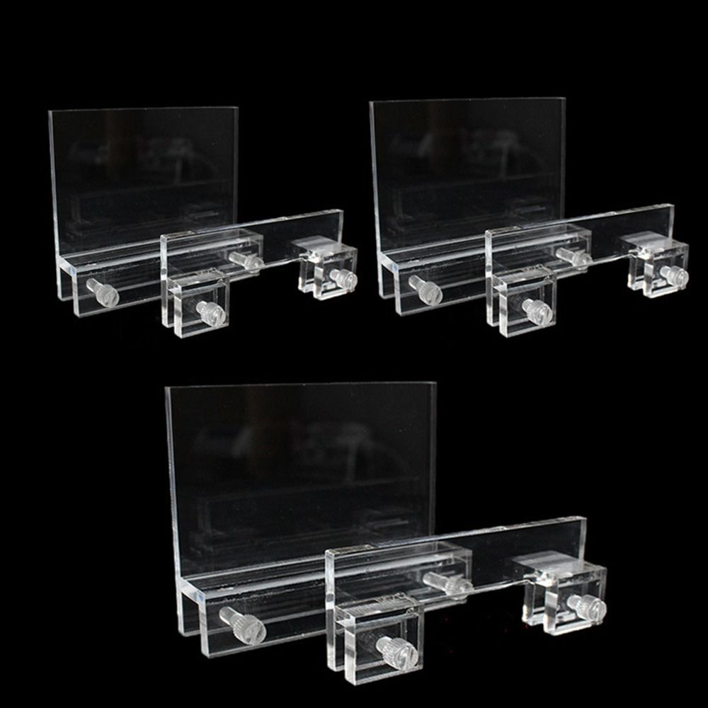 Aquarium Plant Holder - Helder acryl aquarium LED-lichthouder zonder boor,