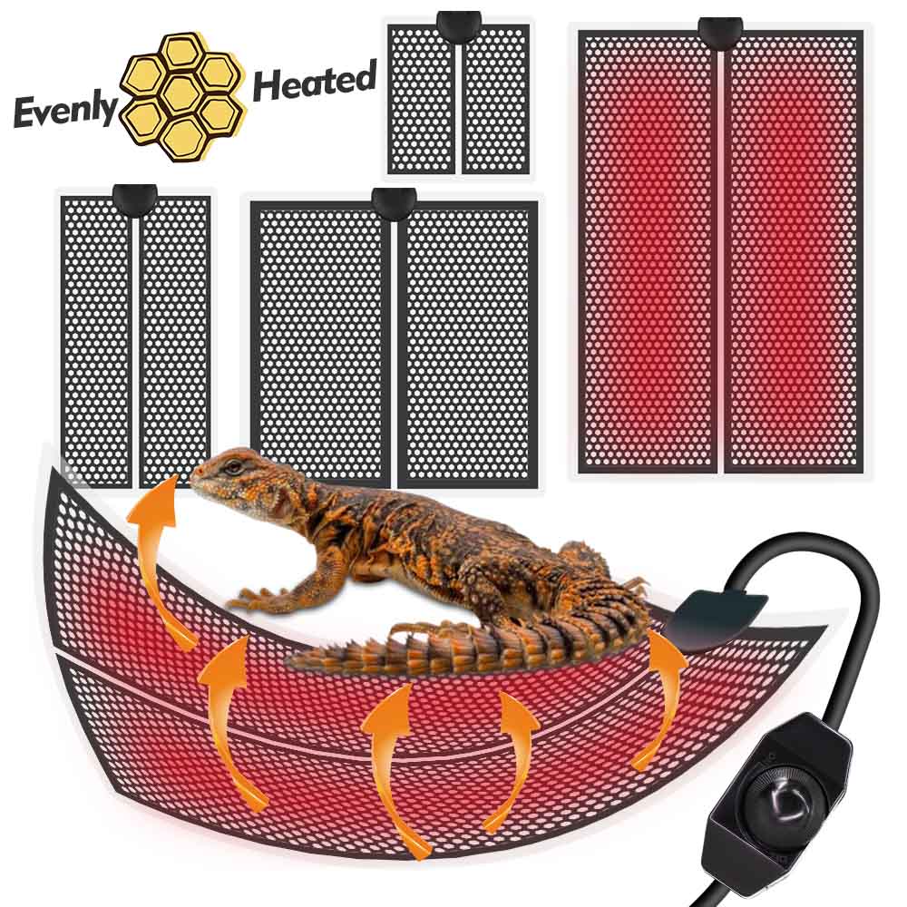 Planted Aquarium Heater - 5-20W Reptiel Warmtemat Planten Verwarmingskussen Met
