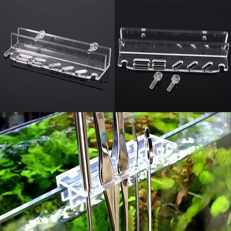 Planted Aquarium Maintenance Kit - Aquarium Plant Gereedschap Opbergrek Acryl Houder