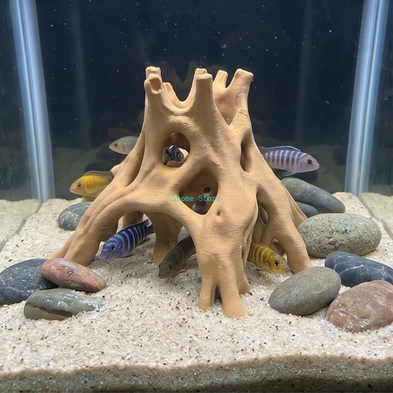 Natuurlijke Wortelgrot Vis Sch - Planted Aquarium With Driftwood recensie en prijs