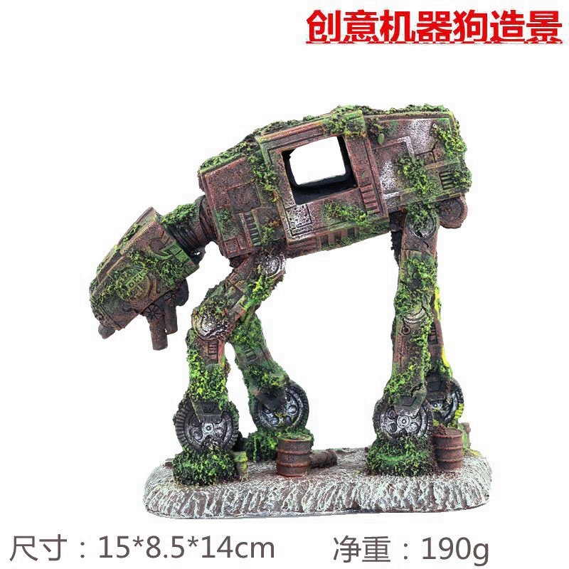 Ornament Harsen Robotachtige H - Planted Aquarium With Driftwood recensie en prijs