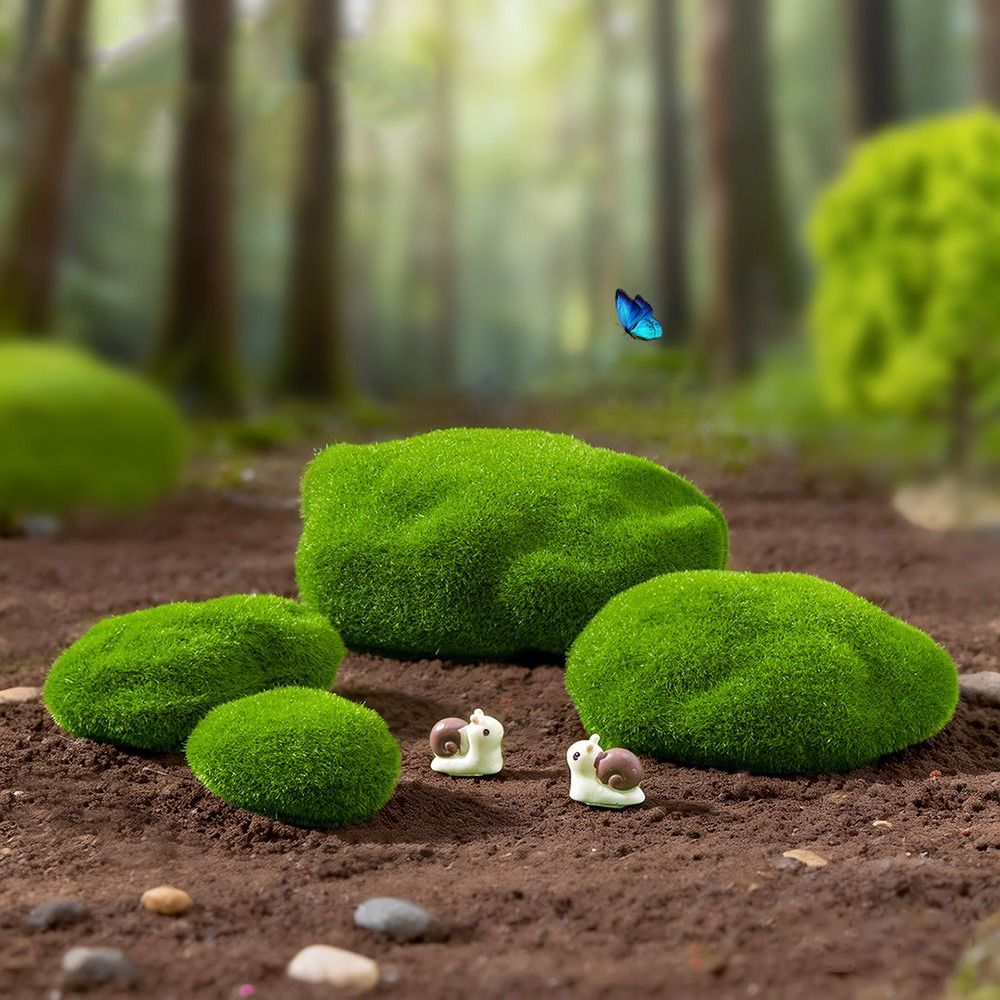 2/4/6/10PCS Groene Kunstmatige - Planted Aquarium Moss recensie en prijs