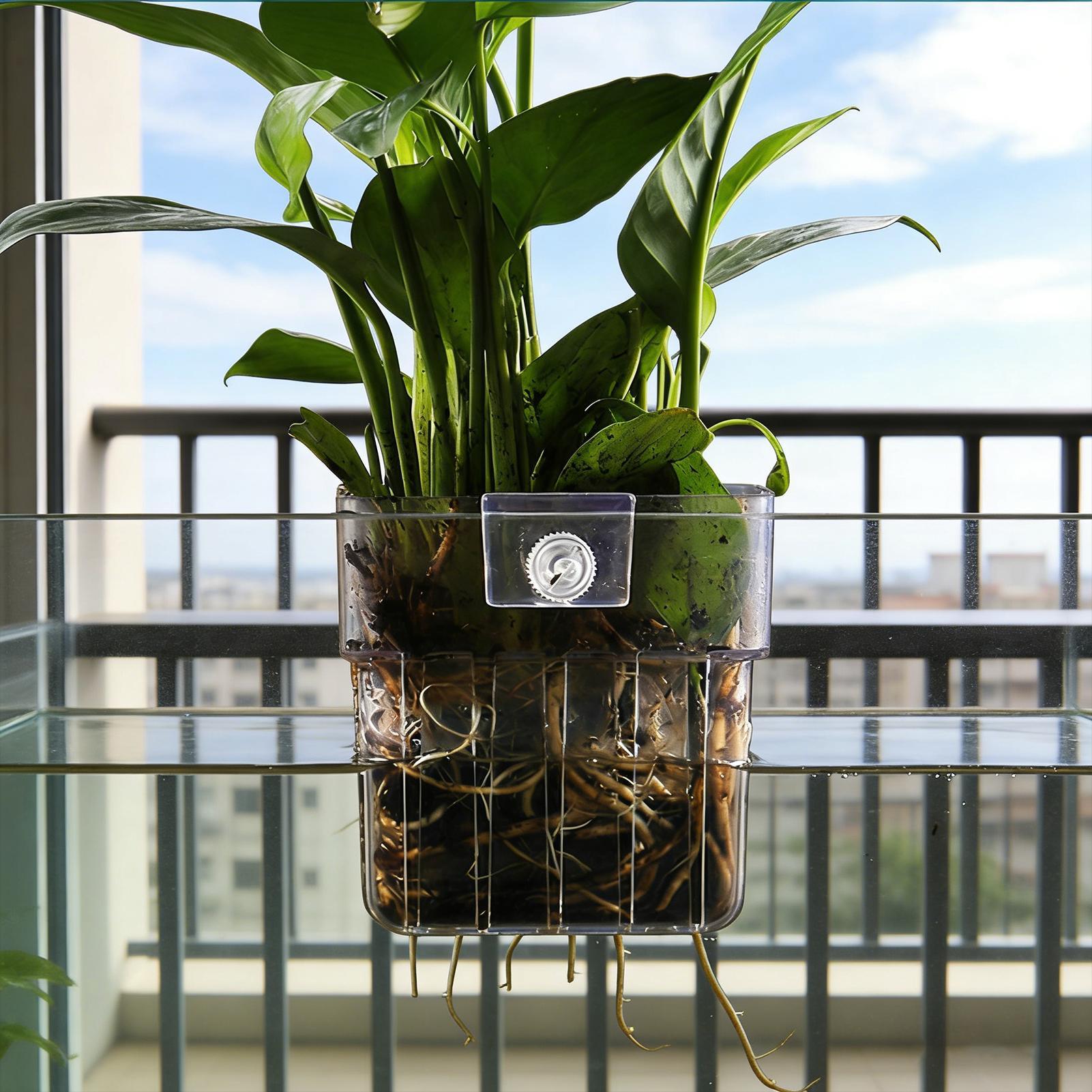 Visbak Vaste mand Wandgemontee - Aquarium Plant Holder recensie en prijs