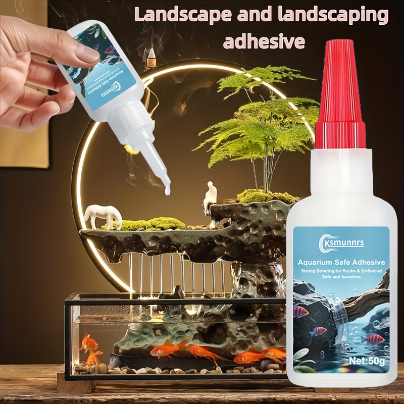 Aquariumlandschapslijm, snel d - Planted Aquarium With Driftwood recensie en prijs
