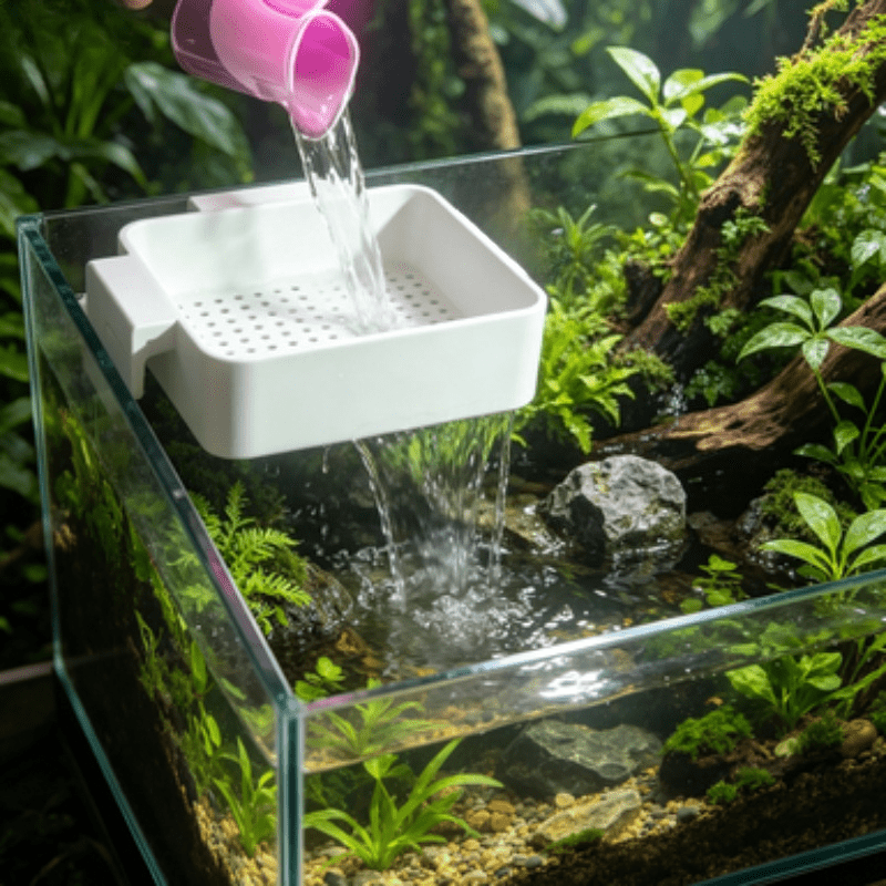 Aquarium Water Changer Visbak  - Planted Aquarium With Sand recensie en prijs