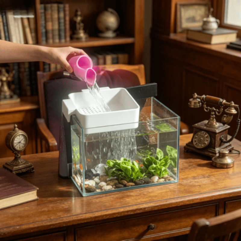 Aquarium Water Changer Visbak  - Planted Aquarium With Sand recensie en prijs