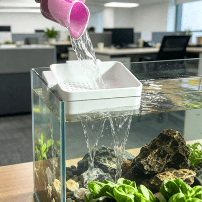 Aquarium Water Changer Visbak  - Planted Aquarium With Sand recensie en prijs