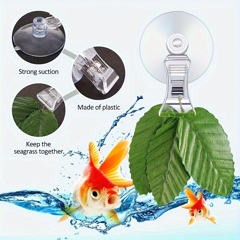 8 stuks Vis Zeewier Clip Plant - Aquarium Plant Holder recensie en prijs