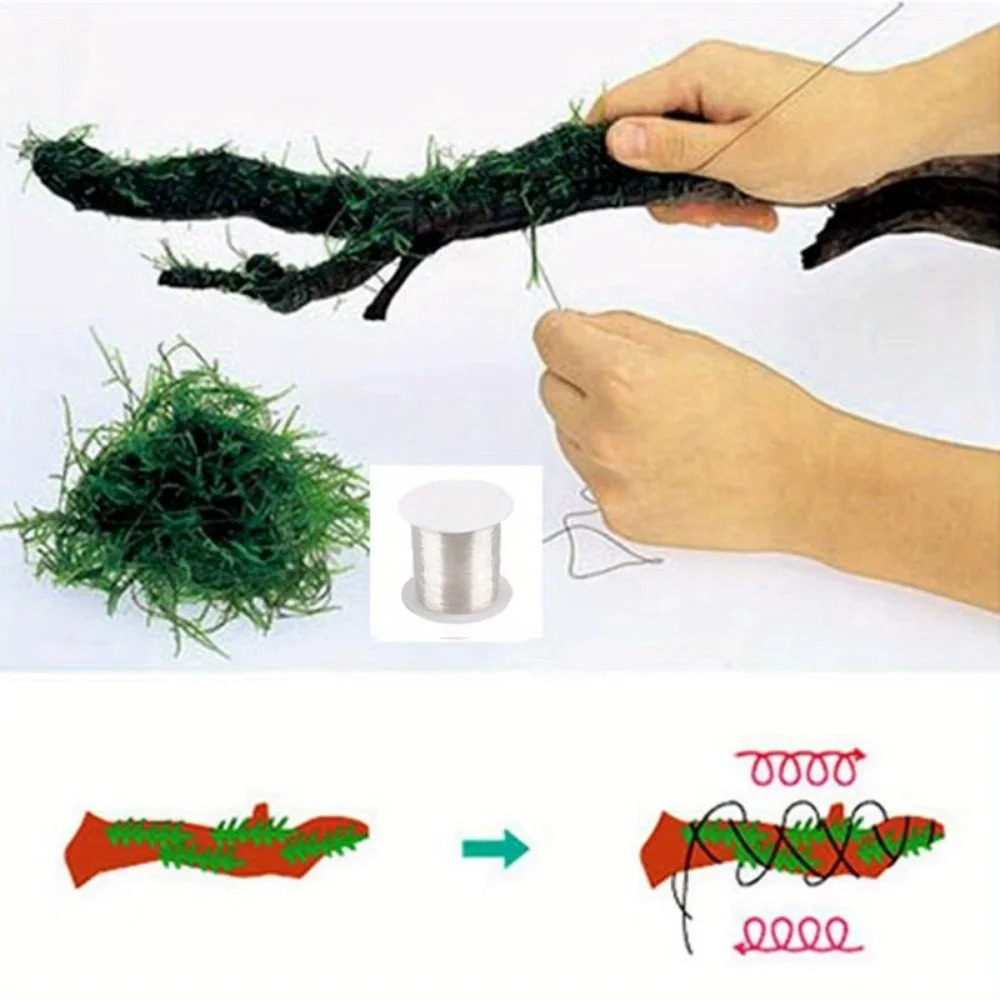 1Roll DIY Mos Lijn Bindende Li - Planted Aquarium With Driftwood recensie en prijs
