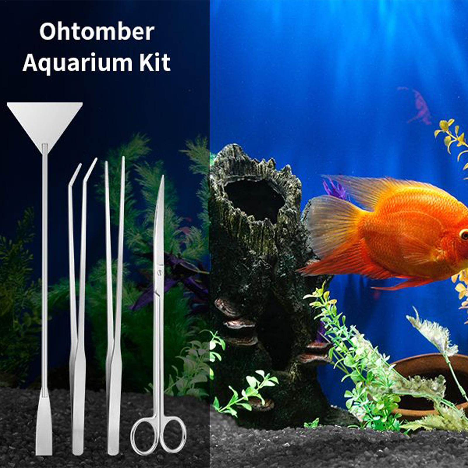 4 Stuks Aquarium Tool Kit Rvs  - Planted Aquarium Maintenance Kit recensie en prijs