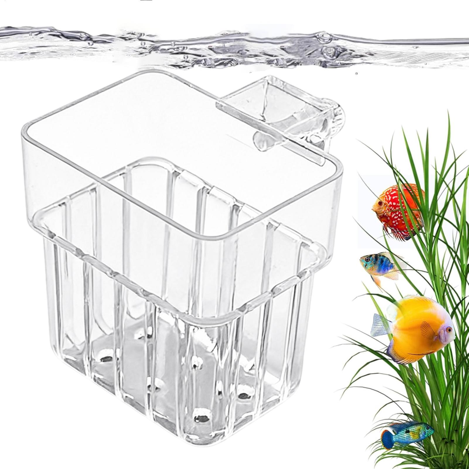 Aquarium transparante hangpot, - Aquarium Plant Holder recensie en prijs
