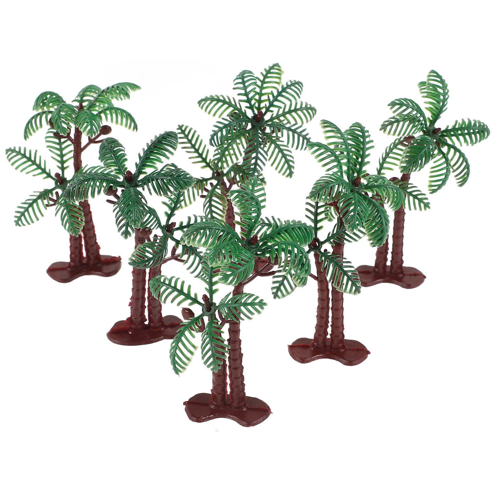 15 stuks plastic kokospalm dec - Planted Aquarium With Sand recensie en prijs