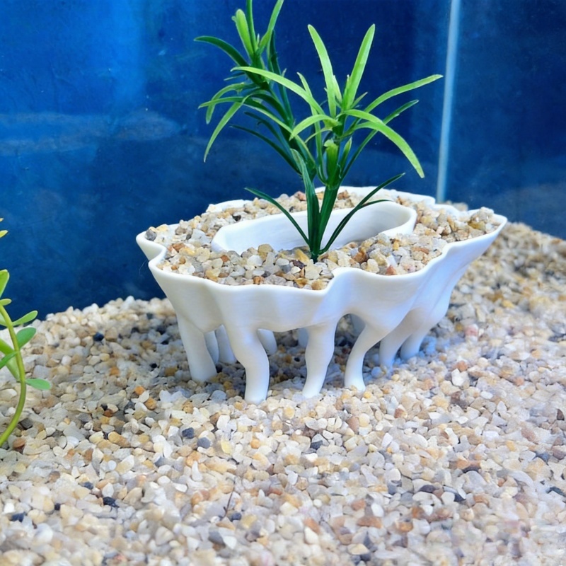 3D-geprinte aquariumplanten in - Aquarium Planted Soil recensie en prijs