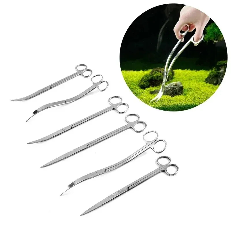Aquariumschaar, extra lang roe - Planted Aquarium Maintenance Kit recensie en prijs