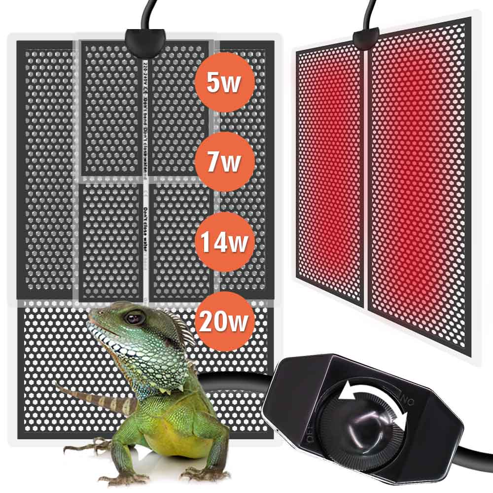 5/7/14/20W Reptiel Warmte Mat  - Planted Aquarium Heater recensie en prijs